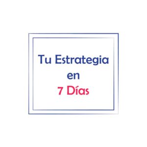 Curso "Tu Estrategia en 7 Días"